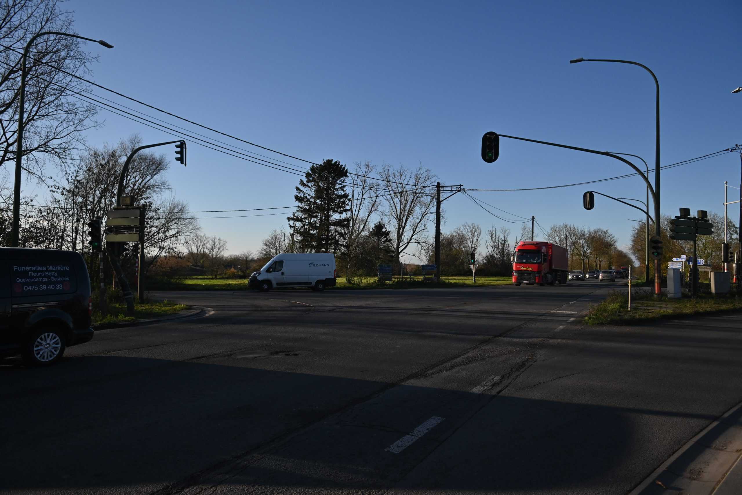 carrefour barrière de bury péruwelz dangereux accident sécurité routière